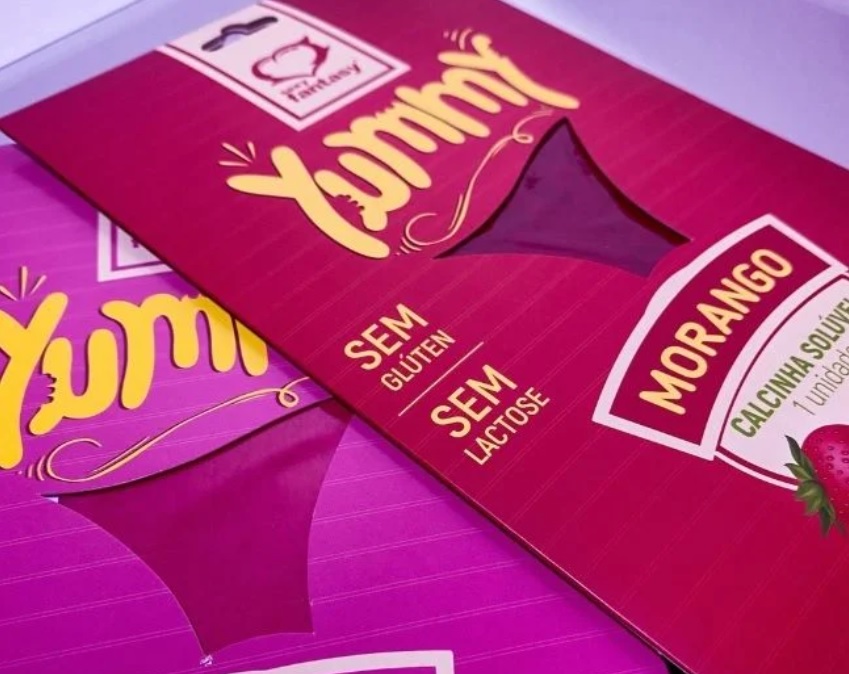 Calcinha comestível litoral moda íntima